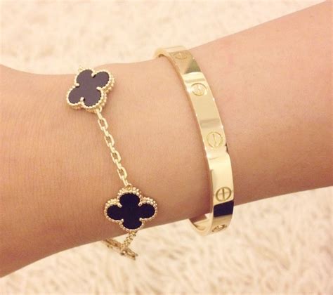 gold bracelet with plus sign